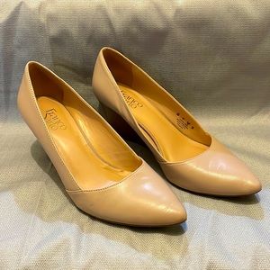 Frankie by Franco Sarto Wedges - Blush Pink
